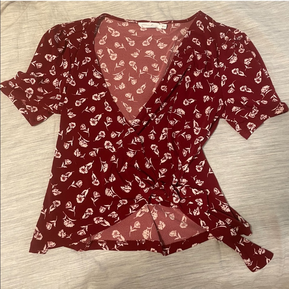 Nordstrom All in favor wrap top